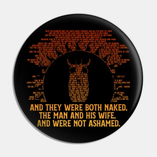 Morningstar: No Shame Biblical Design (burning) Pin