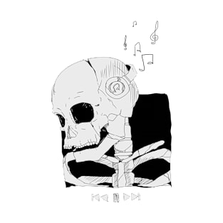 skull and music T-Shirt