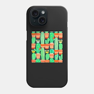 Cacti and Nachos Pattern Phone Case