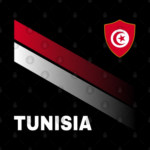 Vintage Tunisia Sunflower Flag Tunisia Soccer Lover by Sandra Holloman