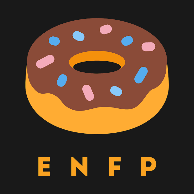 Doughnut ENFP Gift T-Shirt by AlmostAdult