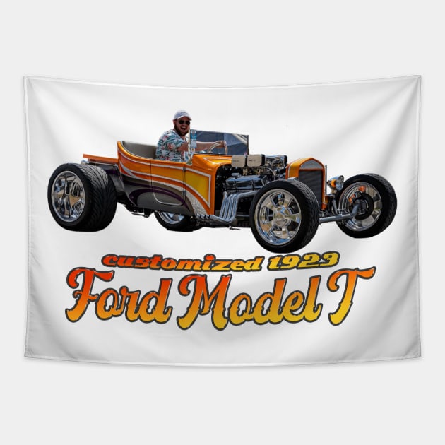 Customized 1923 Ford Model T Tapestry by Gestalt Imagery