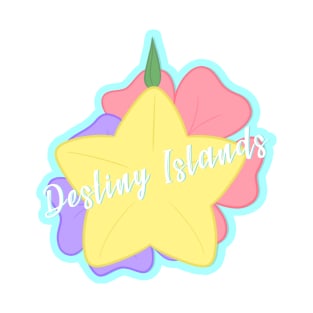 Destiny Islands Sticker T-Shirt