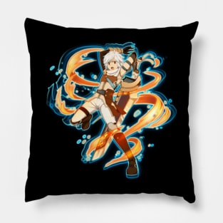 bell cranel glow art Pillow