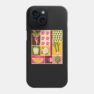 Veggie Patchwork Phone Case