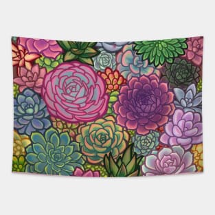 Succulent Garden 1 Tapestry