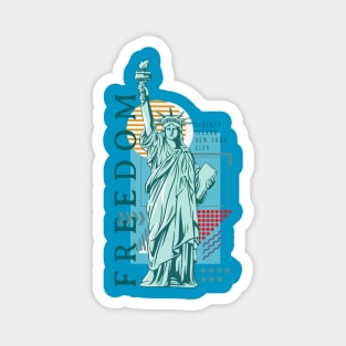 Statue of Liberty - Freedom Magnet
