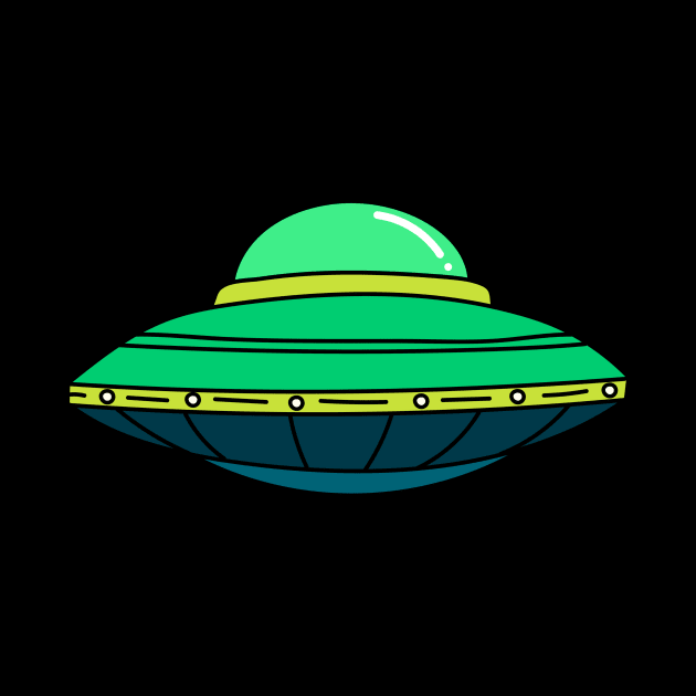 Ufo Flying Saucer by Mooxy