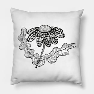 Flower graphic Pillow