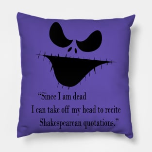 Funny Nightmare Before Halloween Christmas Pillow