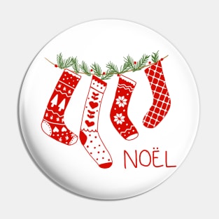 Christmas Stockings Pin