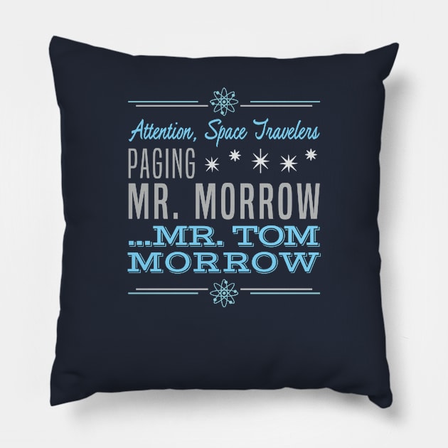 Paging Mr. Morrow Pillow by LivelyLexie