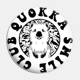 Quokka Smile Club Pin