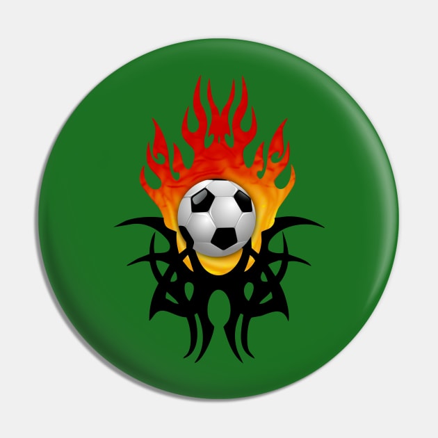 Soccer Ball Pin by AmandaRain