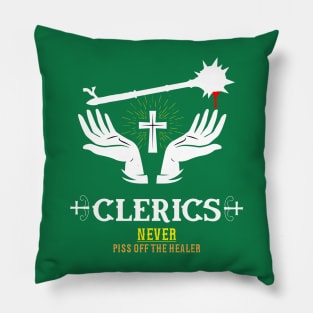 RPG Definition of Clerics Pillow