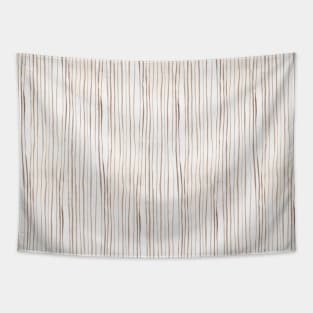 Brown watercolour stripes Tapestry