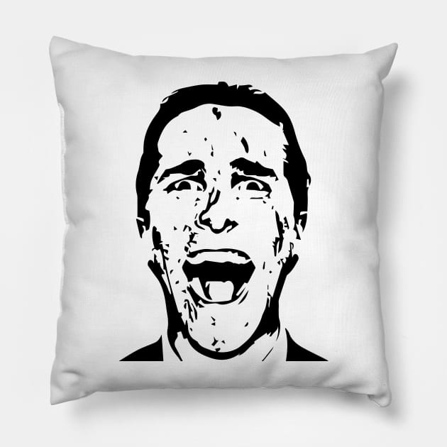 American Psycho Pillow by INGLORIOUS