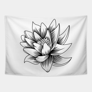 Lotus flower abstract Tapestry