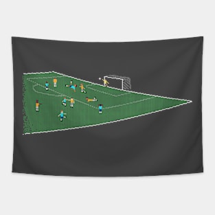 Pixel Soccer - Goal? Tapestry