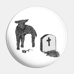 Church Lamb Grim Pin