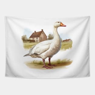 White Goose Tapestry