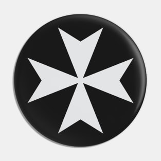 Cross of Saint John / Maltese cross (silver) Pin