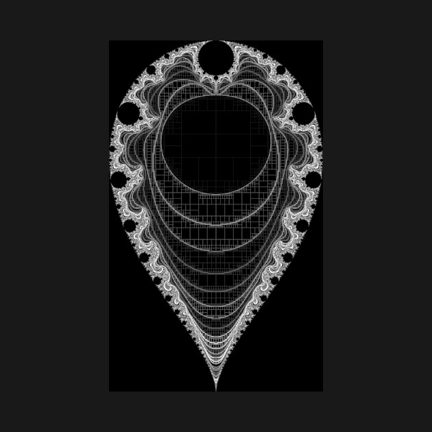 Inverted Mandelbrot II by rupertrussell