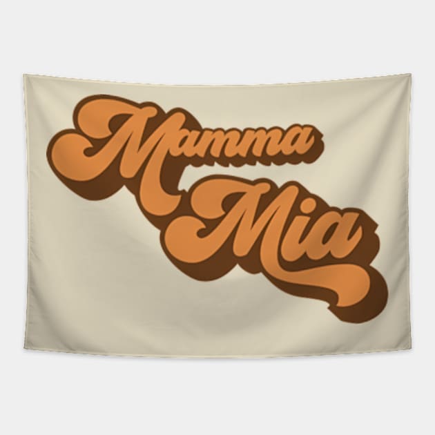 Mamma mia country Tapestry by Karburator By Studio