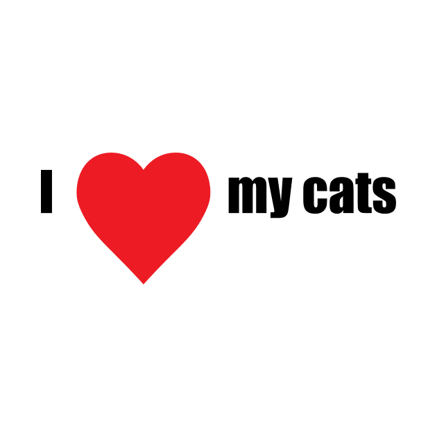 I Love my Cats by Four Cats