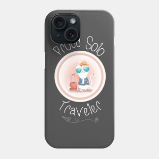 Proud Solo Traveler - Travel Gift Shirt Phone Case