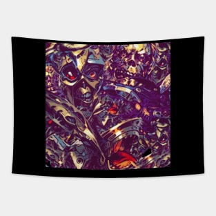 Horror battle Tapestry