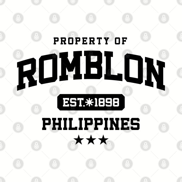 Romblon - Property of the Philippines Shirt by pinoytee