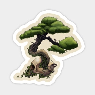 Bonsai Skull Magnet