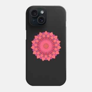 Neon wheel of hearts Phone Case