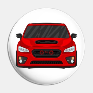 WRX DARK-RED Pin