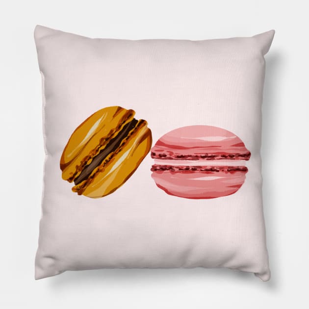 Macaron Pillow by Nadia Nurhanifa