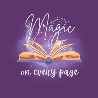 Magic on every page T-Shirt