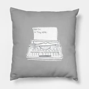 The Typewriter Pillow