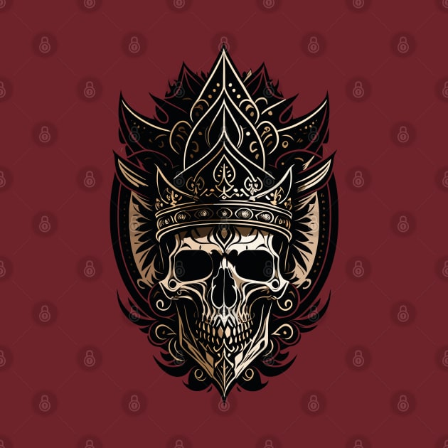 SKULL KING 05 by Spooky Tee