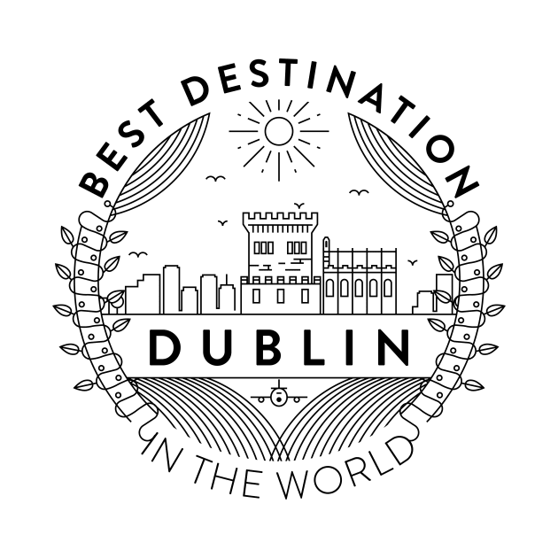 Dublin Minimal Badge Design by kursatunsal