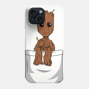 A Pocket Groot Phone Case