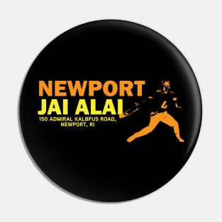 Newport Jai Alai Tribute Pin
