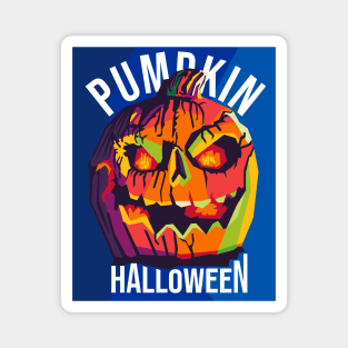 halloween pumpkin spooky Magnet