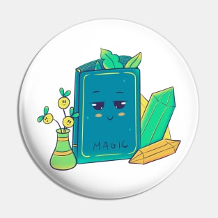 Magic book Pin