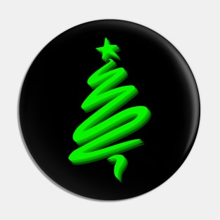 Simple Merry Christmas tree Pin