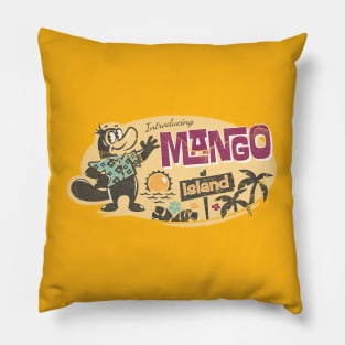 Vintage Mango Island! Pillow