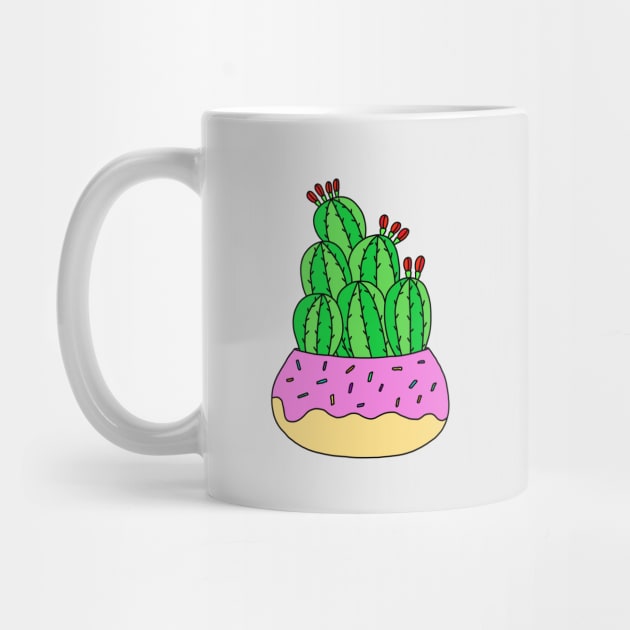 mug - cute cactus