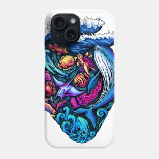 Hearth Of The Sea Phone Case