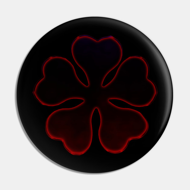 5 Leaf Clover - Black Clover Anime - Pin | TeePublic 5 Leaf Clover - Black Clover Anime - Pin | TeePublic