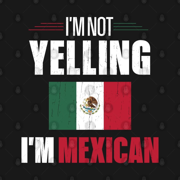 I'm Not Yelling I'm Mexican by mstory